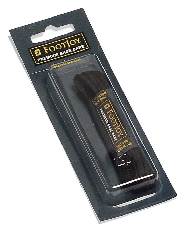FootJoy Waxed Shoelaces 30" schoenveters, zwart