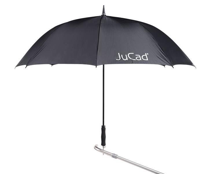 JuCad golfparaplu automatisch met pin 68", zwart