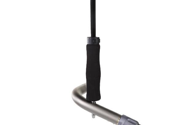 JuCad golfparaplu automatisch met pin 68", zilver (UV-bescherming)