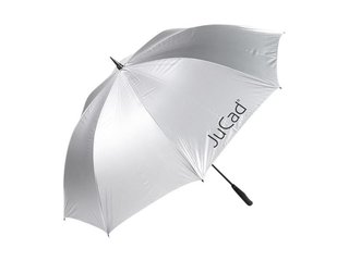 JuCad kinderparaplu met pin, zilver met UV-bescherming
