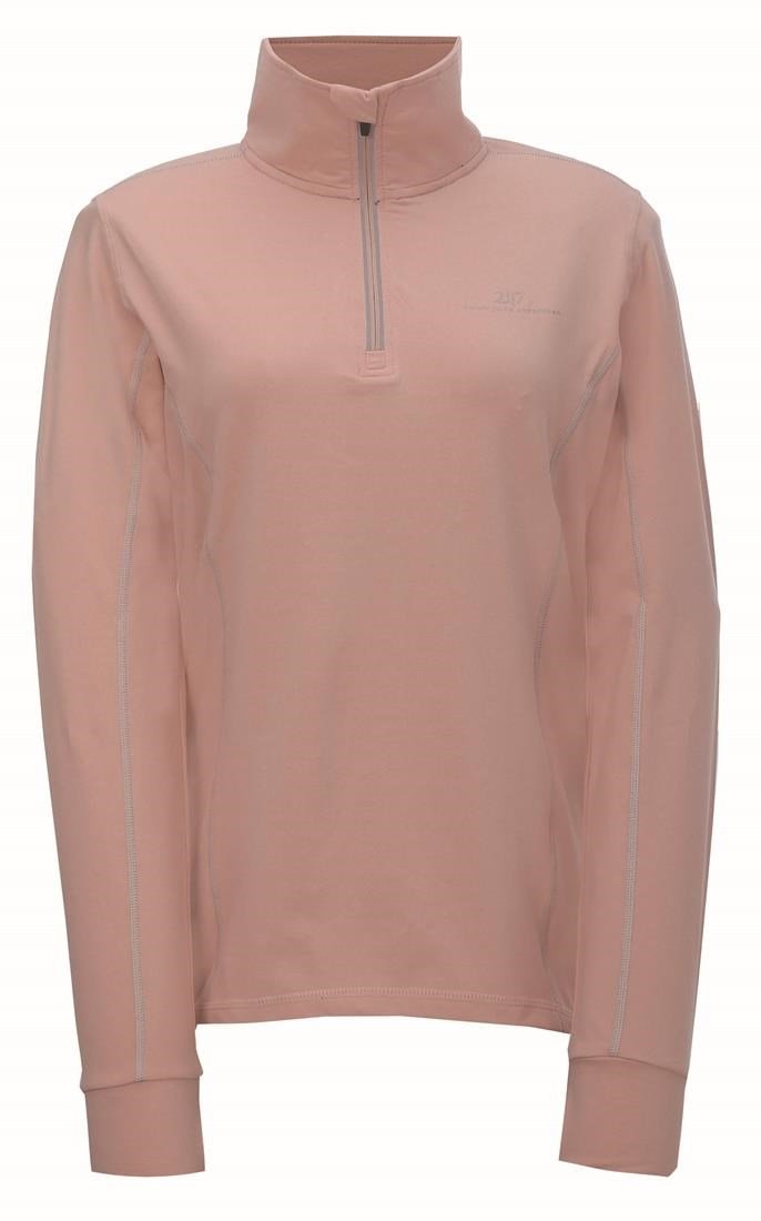 2117 of Sweden Ekudden dames fleece sweater, dusty coral