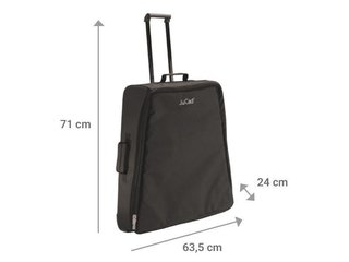 JuCad transporttas (Classic), zwart