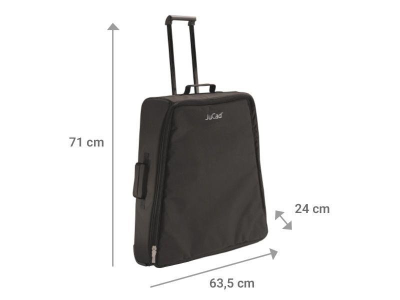 JuCad transporttas (Classic), zwart