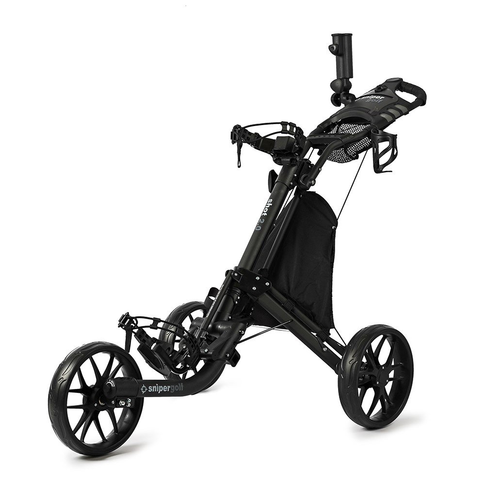 Sniper Golf Shot 2.0 manuele trolley, donkergrijs