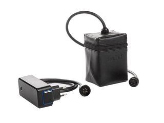 JuCad Phantom Titan eX 2.0 elektrische trolley + afstandsbediening (JFS2) + draagtas (JRT-2), titanium