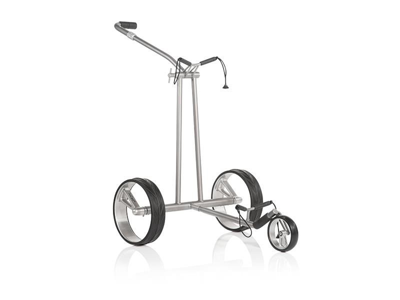 JuCad Phantom Titan 2.0 elektrische trolley + draagtas, titanium