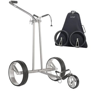 JuCad Phantom Titan 2.0 elektrische trolley + draagtas, titanium