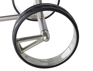 JuCad Phantom Titan 2.0 elektrische trolley + draagtas, titanium