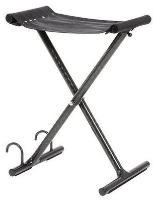 JuCad Golfer Seat made of Carbon, zwart
