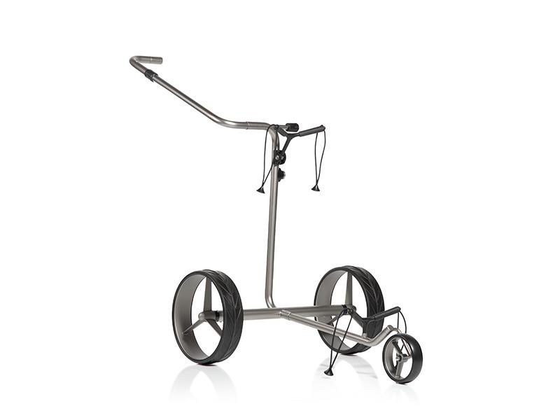 JuCad drive Stainless Steel 2.0 elektrische trolley, zilver