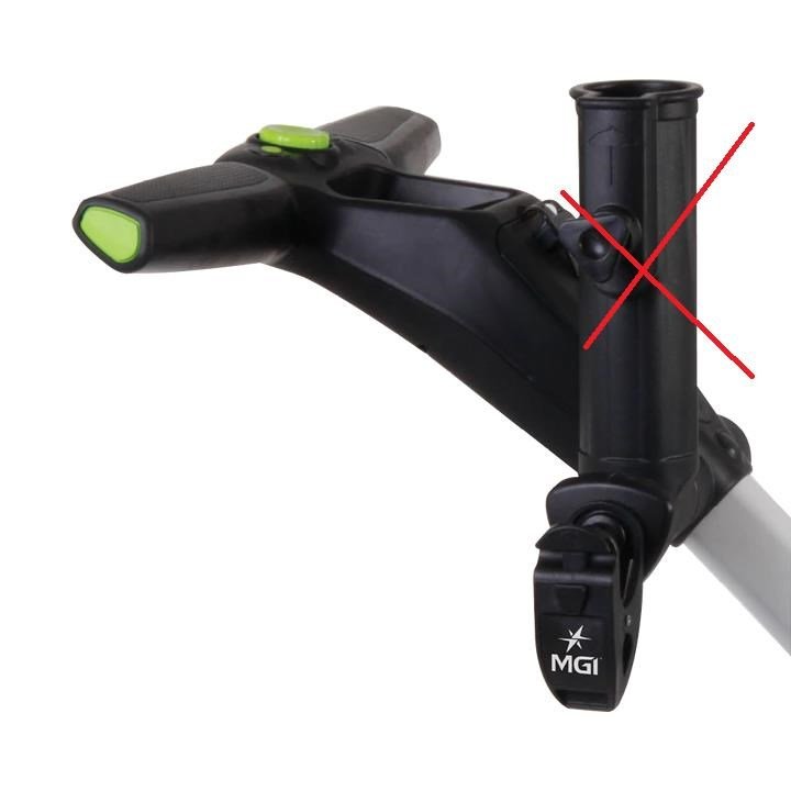 MGI ZIP Multi-purpose clip accessoire voor trolleys, zwart