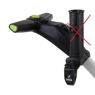 MGI ZIP Multi-purpose clip accessoire voor trolleys, zwart