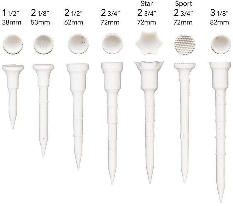 Lignum Ecoline Tee 38mm (1 1/2"), 16pack