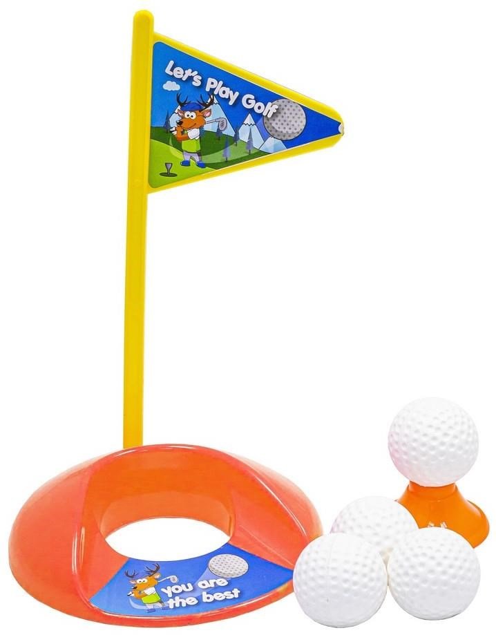 Longridge Plastic kids golf set accessoires, meerdere kleuren
