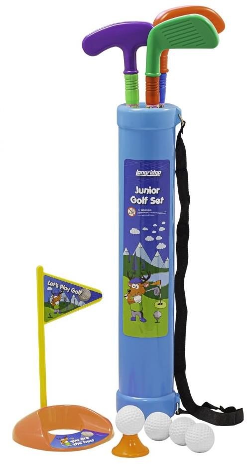 Longridge Plastic kids golf set accessoires, meerdere kleuren