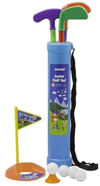 Longridge Plastic kids golf set accessoires, meerdere kleuren
