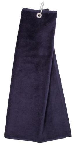 OEM Trifold golfhanddoek, marineblauw