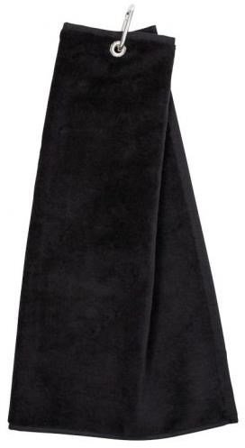 OEM Trifold golfhanddoek, zwart