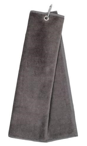 OEM Trifold golfhanddoek, antraciet