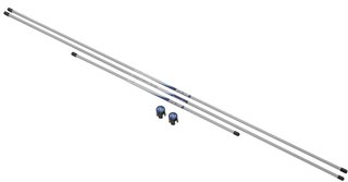 Longridge Tour Rod Pro Alignment Sticks (3 stuks), wit