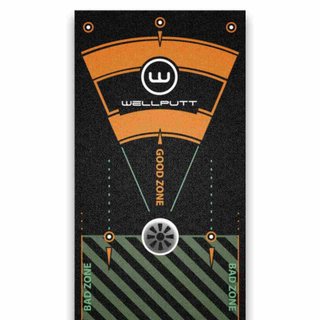 Wellputt Putting Mat - CLASSIC 13FT (4m), speed 10-11,5ft, zwart