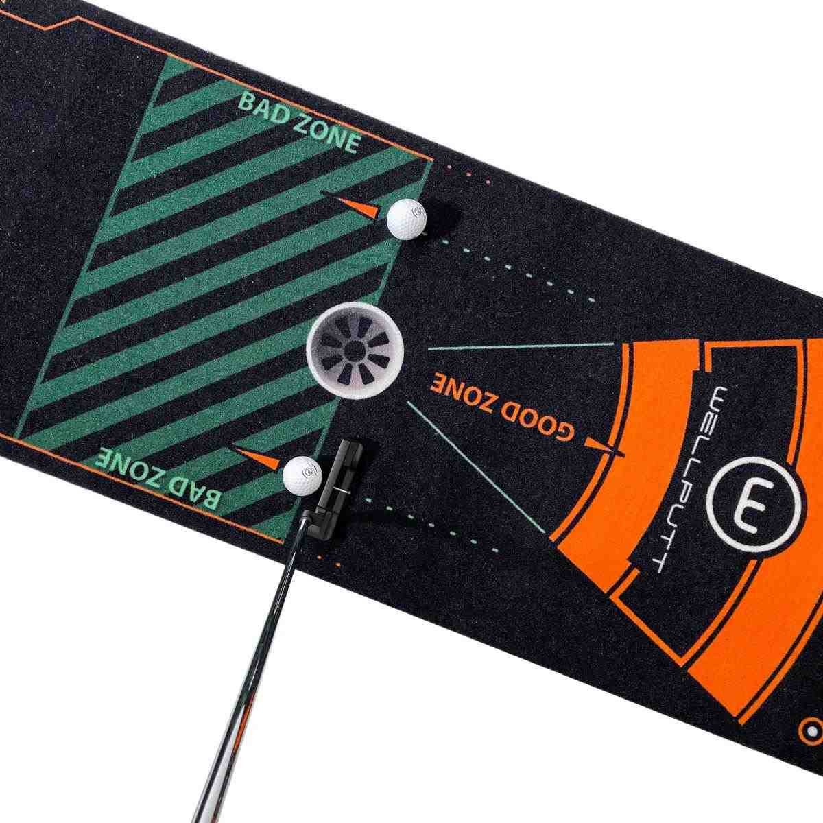 Wellputt Putting Mat - CLASSIC 13FT (4m), speed 10-11,5ft, zwart