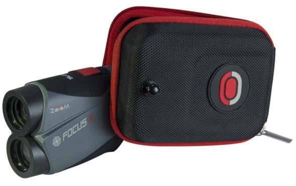 Zoom Focus X laserafstandsmeter, houtskool/zwart/rood