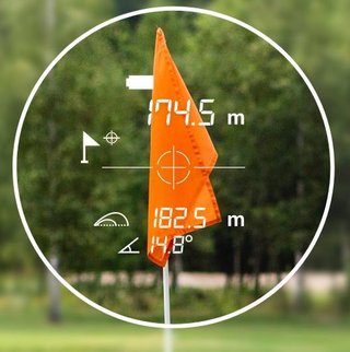 Zoom Focus X laserafstandsmeter, houtskool/zwart/rood