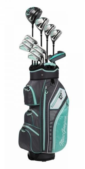MacGregor DCT3000 dames golfset, grafiet, cart bag