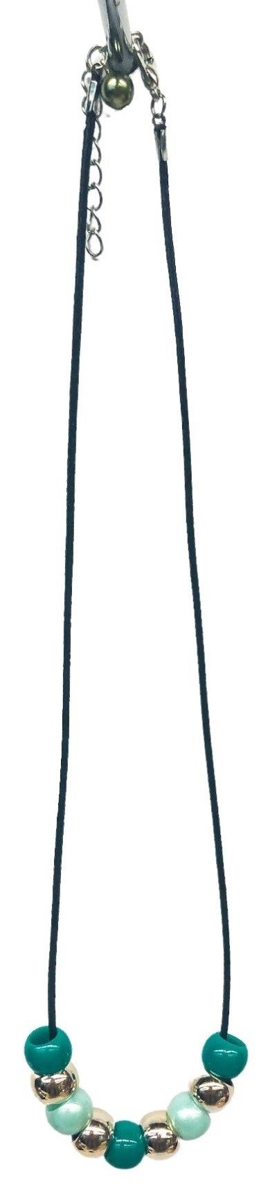 Ostatní Handmade Teraka necklace type 002 accessoire, groen
