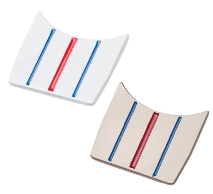 Callaway Triple Track Markers (2 stuks), wit