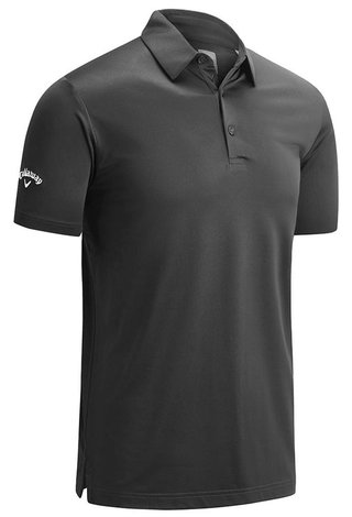 Callaway Swing Tech Solid heren polo, asphalt
