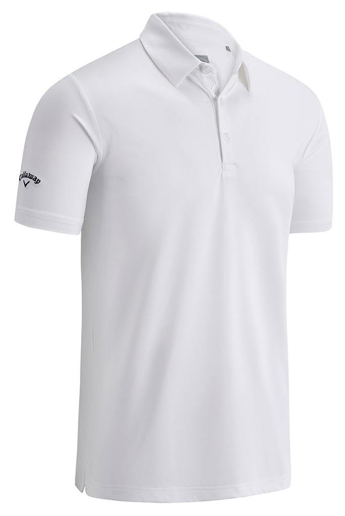 Callaway Swing Tech Solid heren polo, bright white