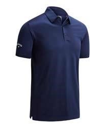 Callaway Swing Tech Solid heren polo, peacoat
