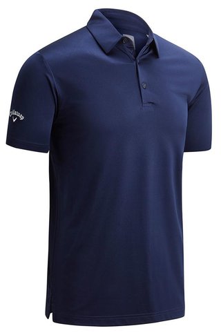 Callaway Swing Tech Solid heren polo, peacoat