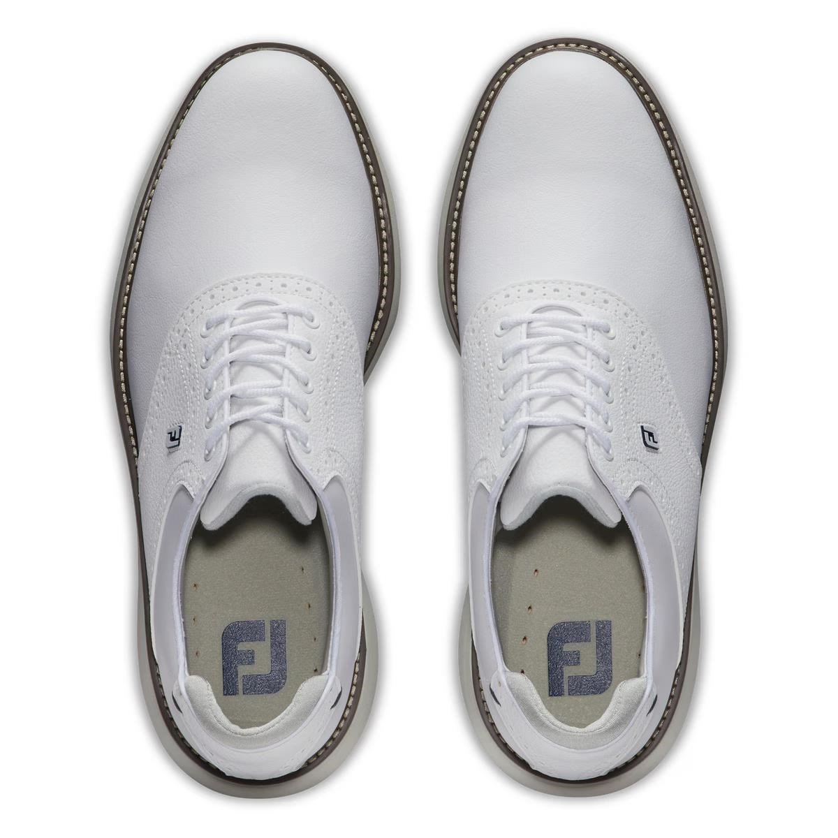 FootJoy Traditions heren golfschoenen, wit