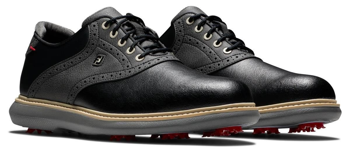 FootJoy Traditions heren golfschoenen, zwart