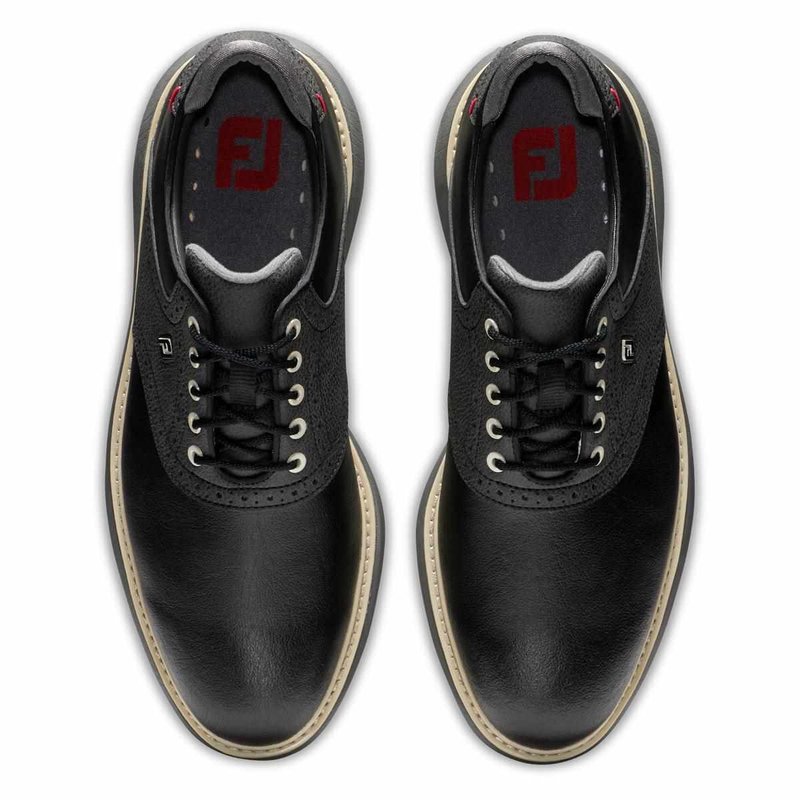 FootJoy Traditions heren golfschoenen, zwart