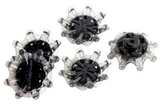 SoftSpikes Pulsar Fast Twist FJ golfnoppen, zwart/grijs (18 stuks)