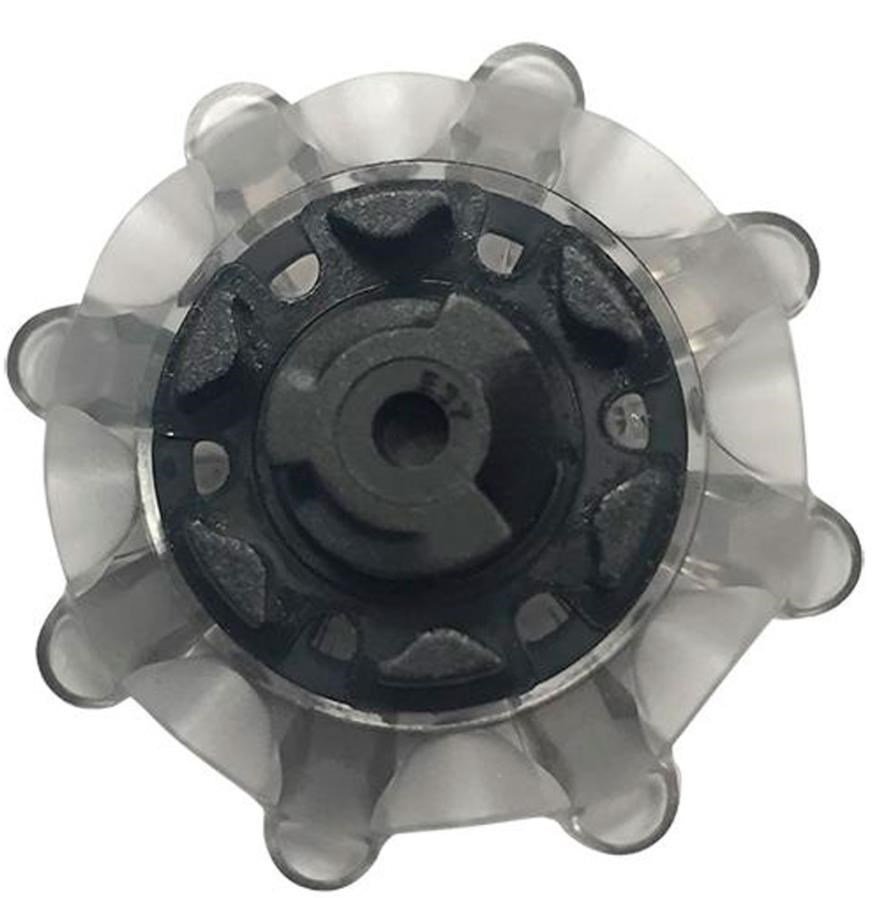 SoftSpikes Pulsar Fast Twist FJ golfnoppen, zwart/grijs (18 stuks)