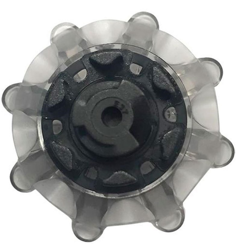 SoftSpikes Pulsar Fast Twist FJ golfnoppen, zwart/grijs (18 stuks)