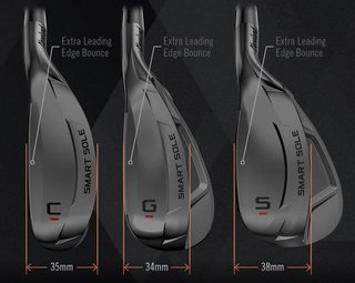 Cleveland Smart Sole 4 Tour Satin heren wedge, staal