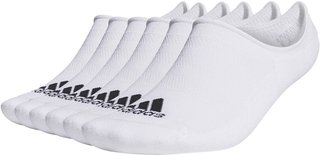 Adidas Low Cut heren sokken, wit (6 paar)