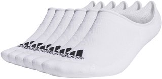 Adidas Low Cut heren sokken, wit (6 paar)