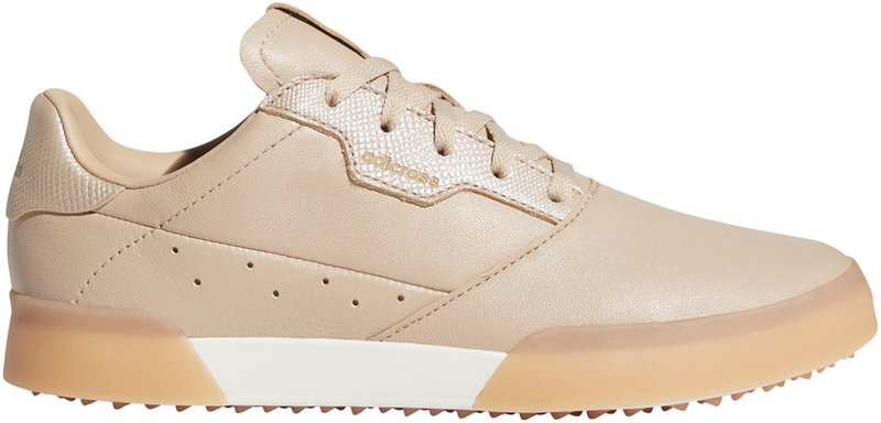 Adidas Adicross Retro dames golfschoenen, ash pearl/gold met./chalk white