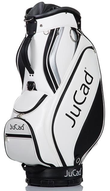 JuCad Pro cart bag, wit/zwart