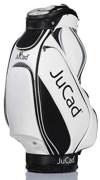 JuCad Pro cart bag, wit/zwart