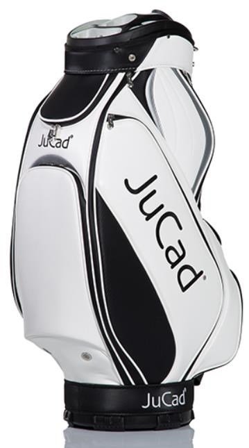 JuCad Pro cart bag, wit/zwart