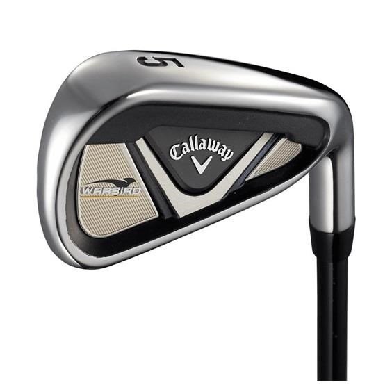 Callaway Warbird 21 heren golfset, grafiet, + cart bag, wit