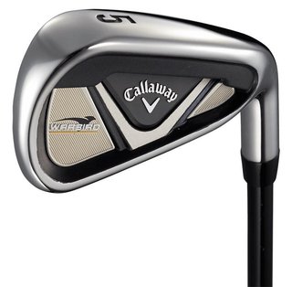 Callaway Warbird 21 heren golfset, staal, + cart bag, wit